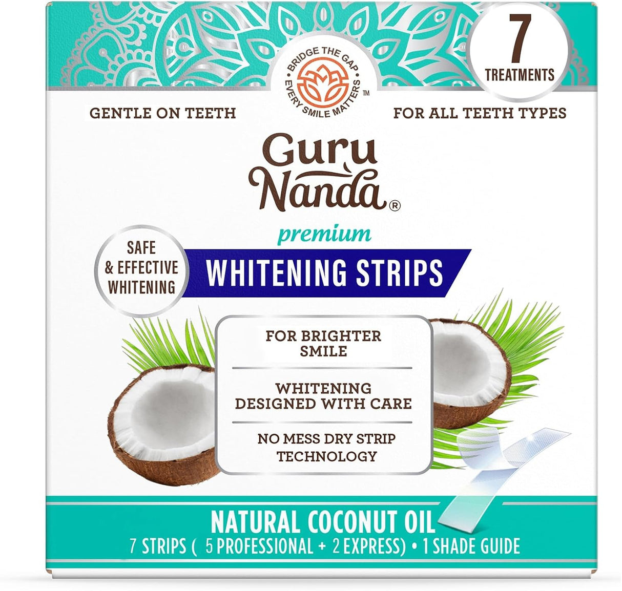 GuruNanda Whitening Strips