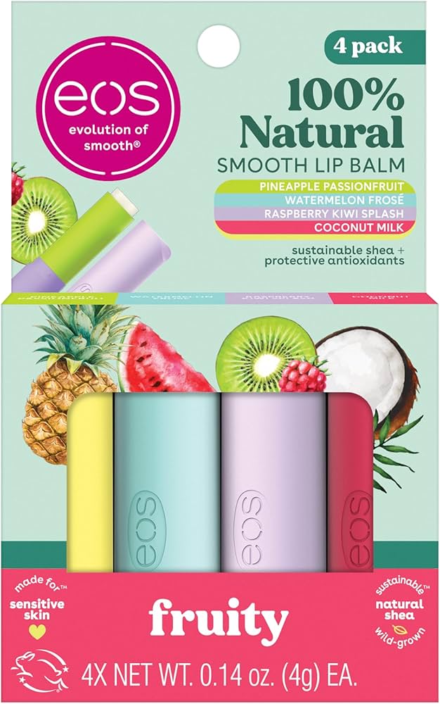 EOS 100% Natural Lip Balms- Fruity