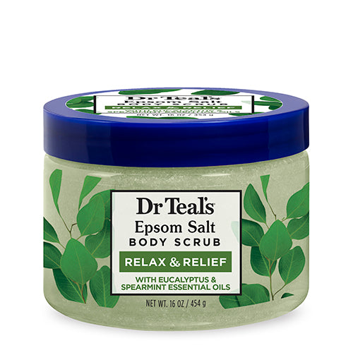 Dr Teal's Relax & Relief Epsom Salt Body Scrub with Eucalyptus & Spearmint