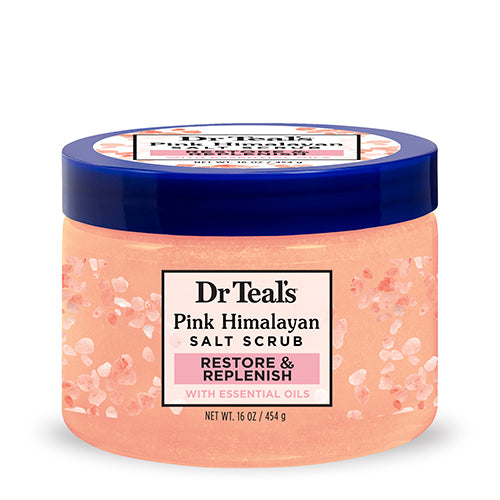 Dr Teal’s Restore & Replenish Pink Himalayan Salt Scrub
