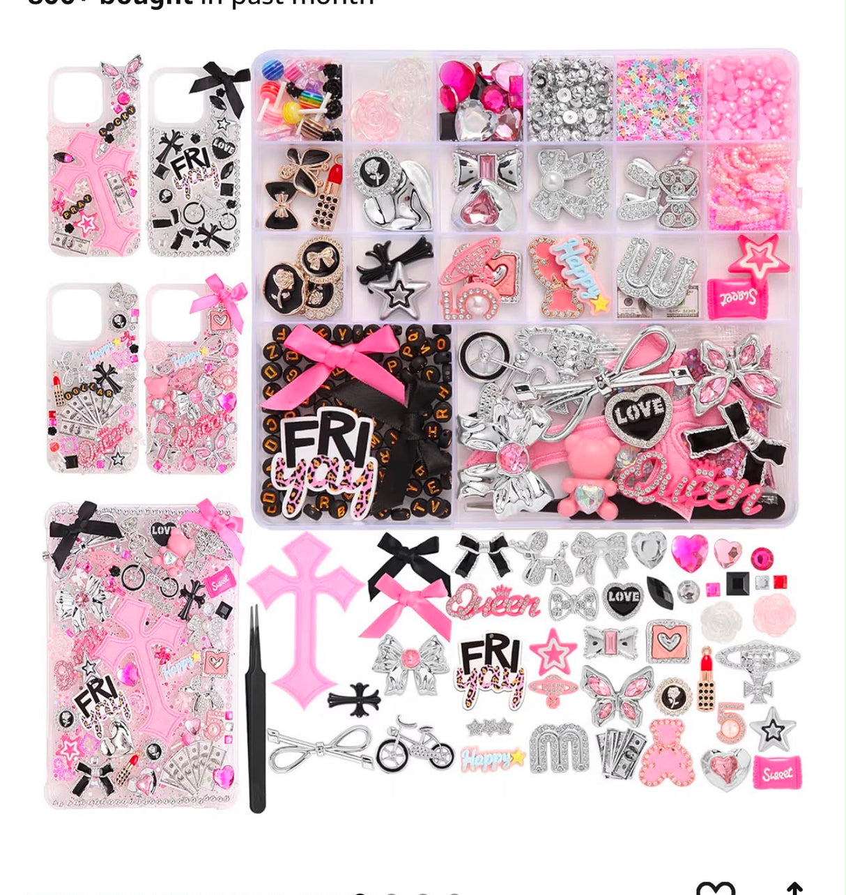 Junk case charms
