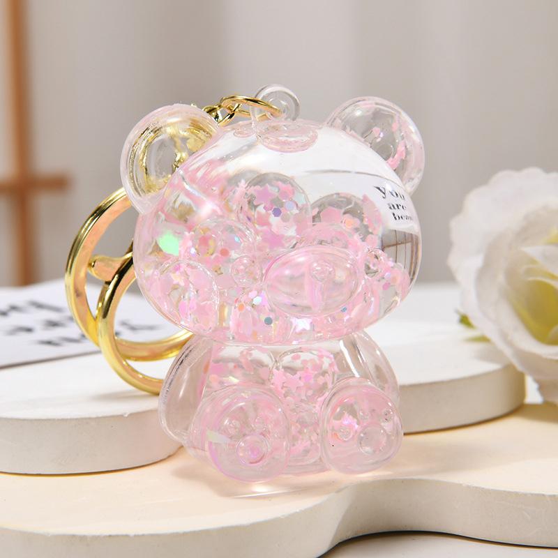 Teddy Bear Water Keychain