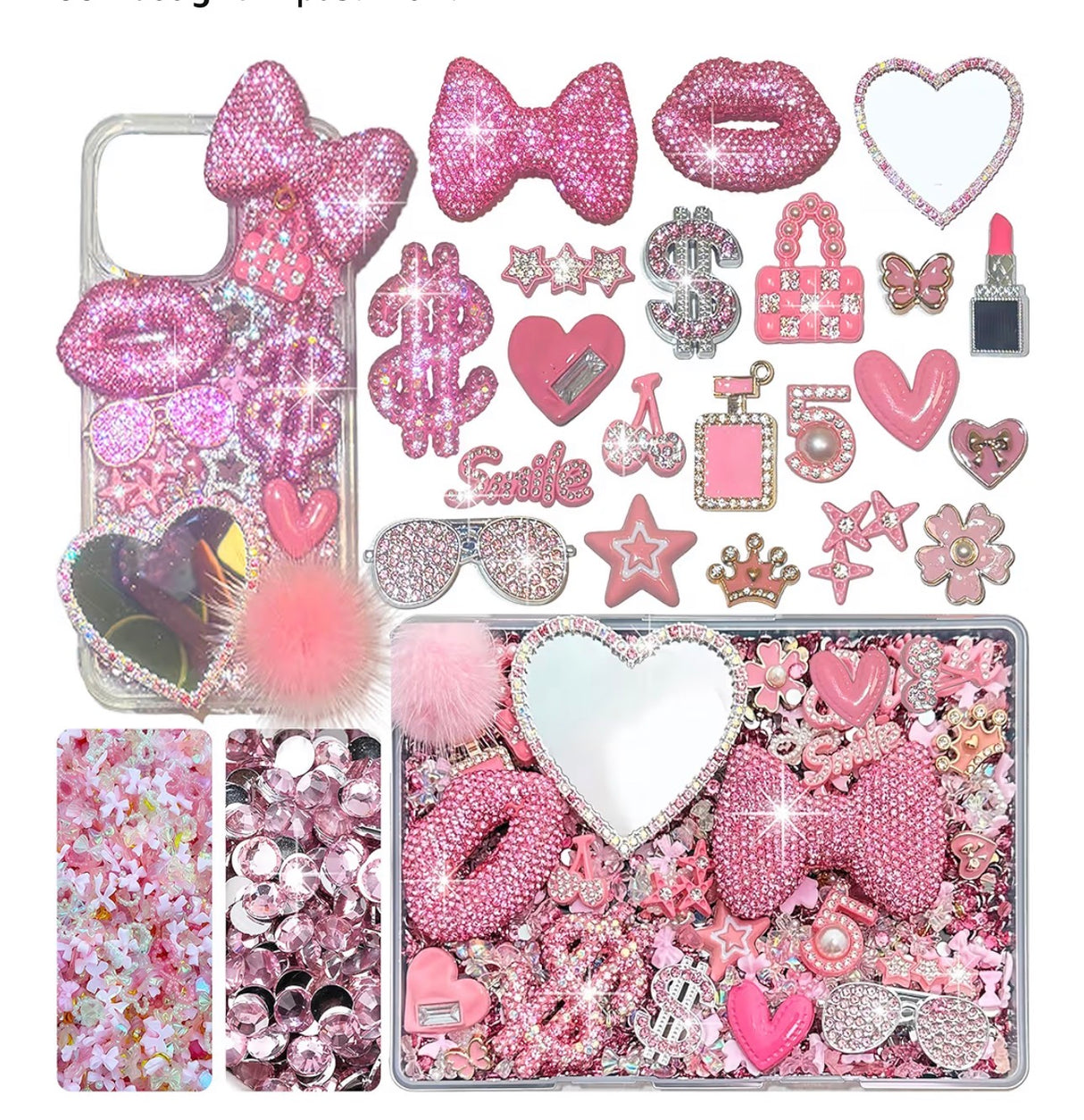 Junk case charms