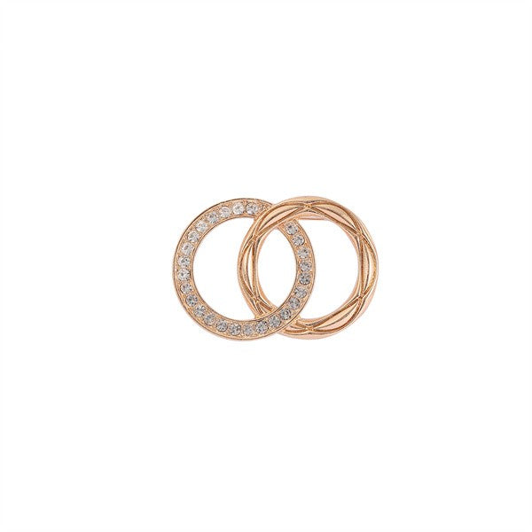 Double Circle Brooch