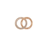 Double Circle Brooch