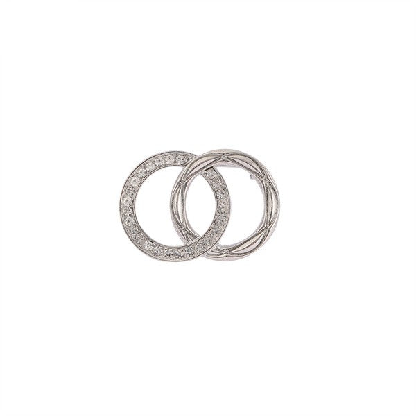 Double Circle Brooch