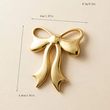 Glossy Gold Brooches