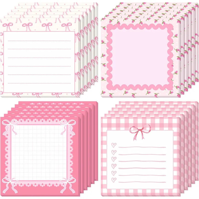 Pink Croquet Sticky Note
