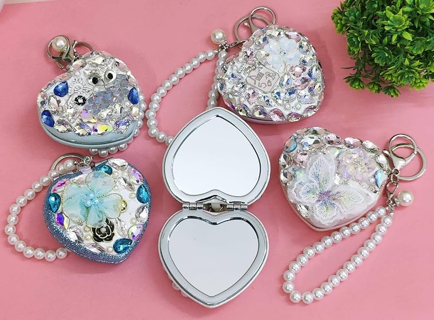 Bedazzled Compact Mirrors
