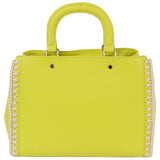 Top Handle Crochet Satchel