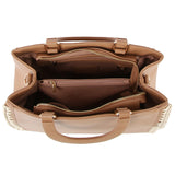 Top Handle Crochet Satchel