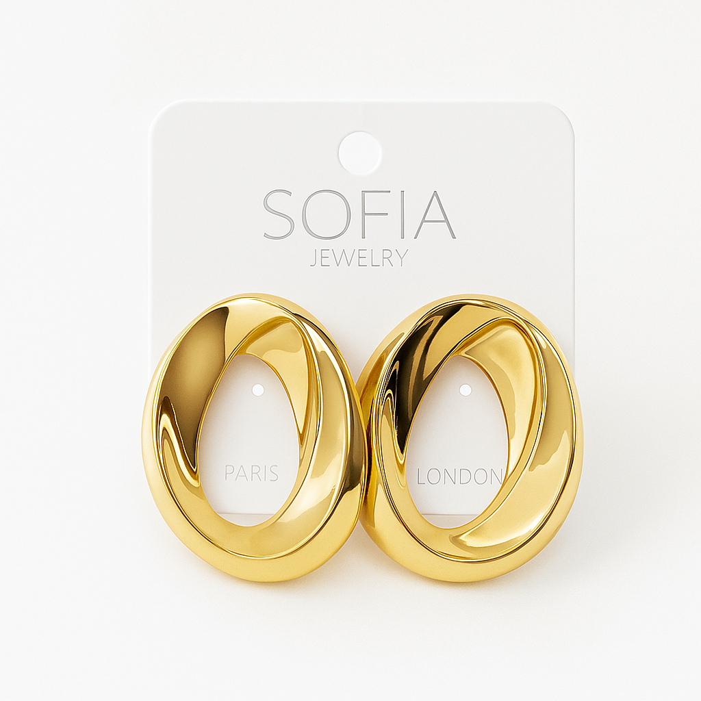 Orbit Hoop Earrings