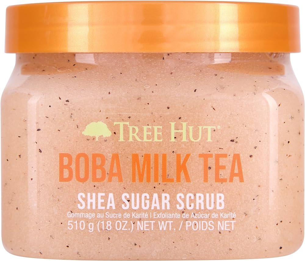 Tree Hut Boba Milk Tea Shae Sugar Scrub
