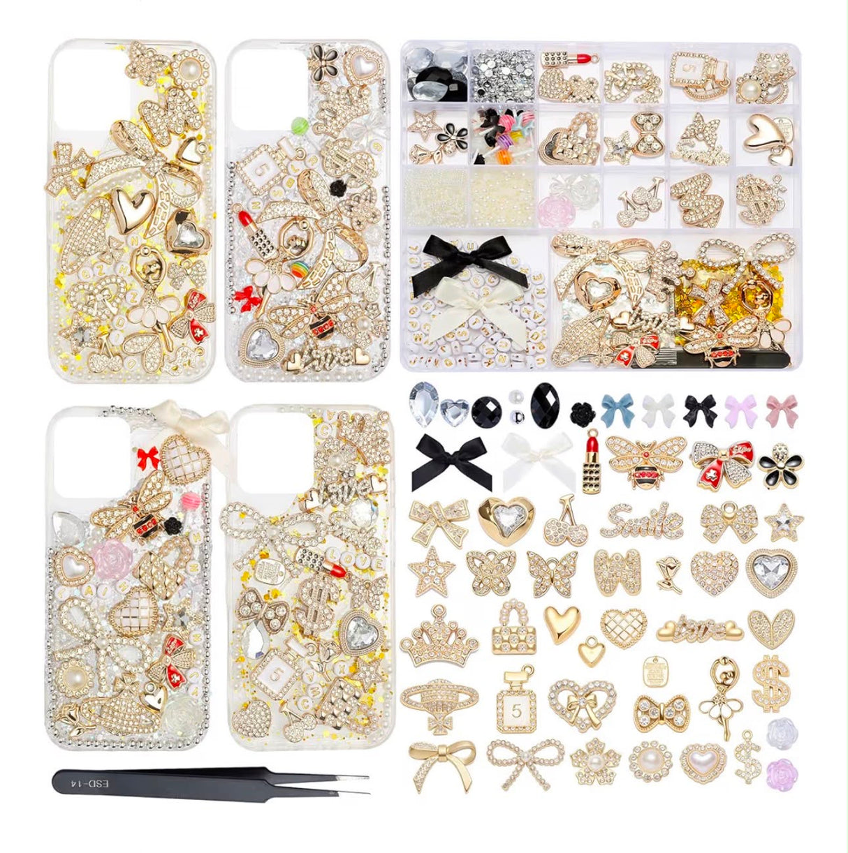 Junk case charms