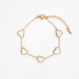 Heart Stainless Steel Bracelet