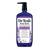 Dr Teal’s Soothe & Sleep Lavender Body Wash with Pure Epsom Salt, 24 fl oz.