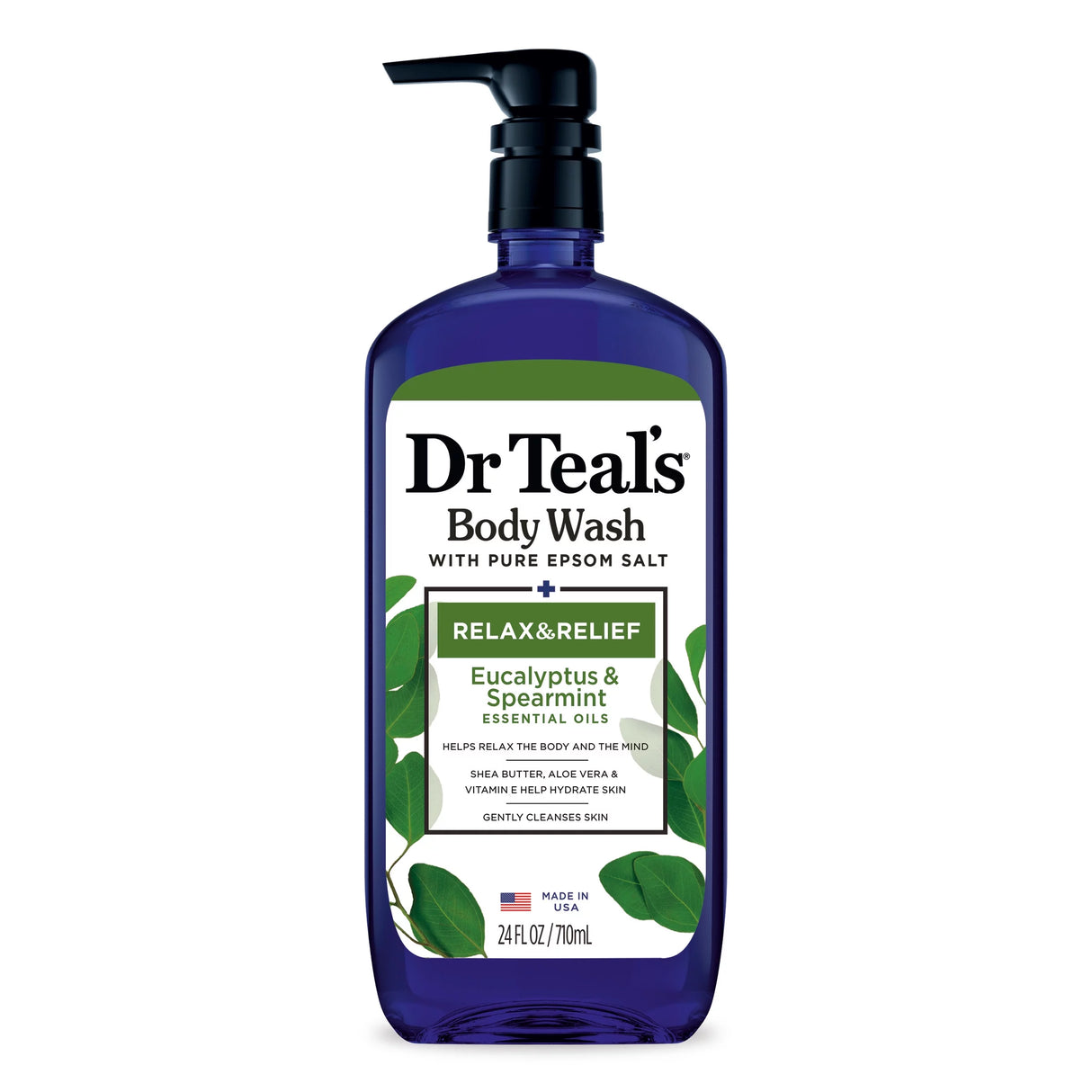 Dr Teal's Ultra Moisturizing Body Wash Relax and Relief with Eucalyptus Spearmint