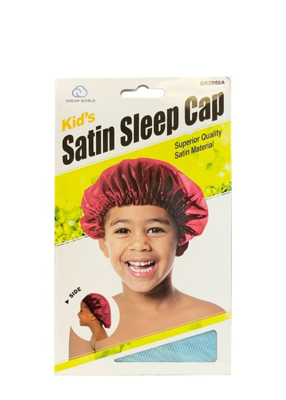 Kids Satin Cap Bonnet