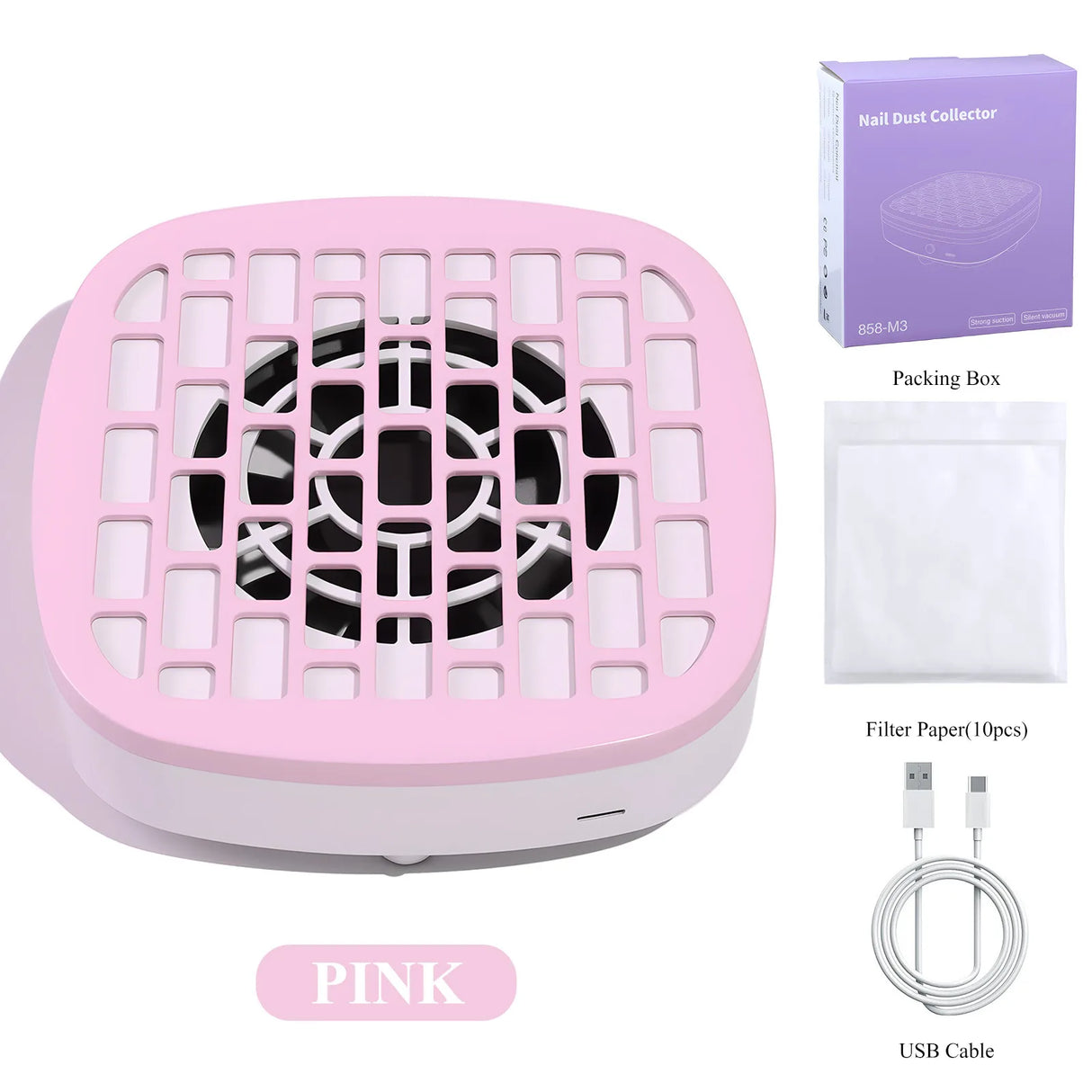 Mini Portable Nail Dust Collector