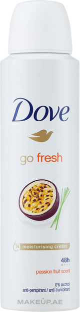 Dove Spray on Deodorant