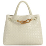 Woven Muse Brass Satchel