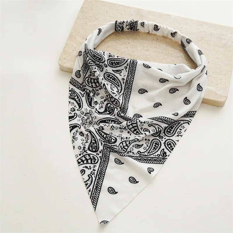 Paisley Cotton Head Scarf