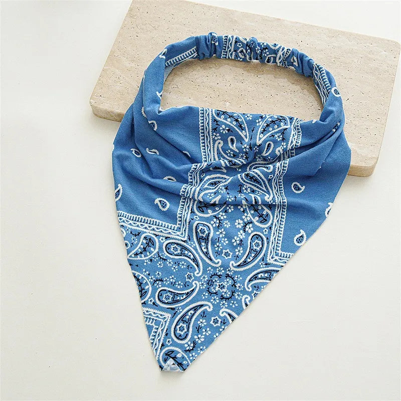 Paisley Cotton Head Scarf