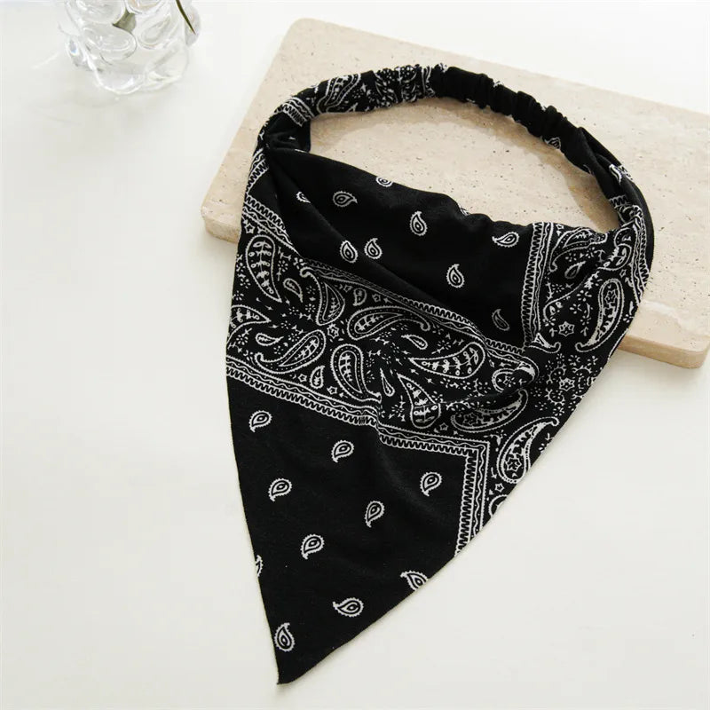 Paisley Cotton Head Scarf