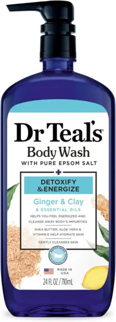 Dr Teal’s Detoxify & Energize Ginger and Clay Body Wash