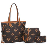 Sarah Monogram 3-in-1 Shopper Set
