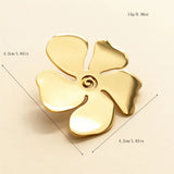 Glossy Gold Brooches