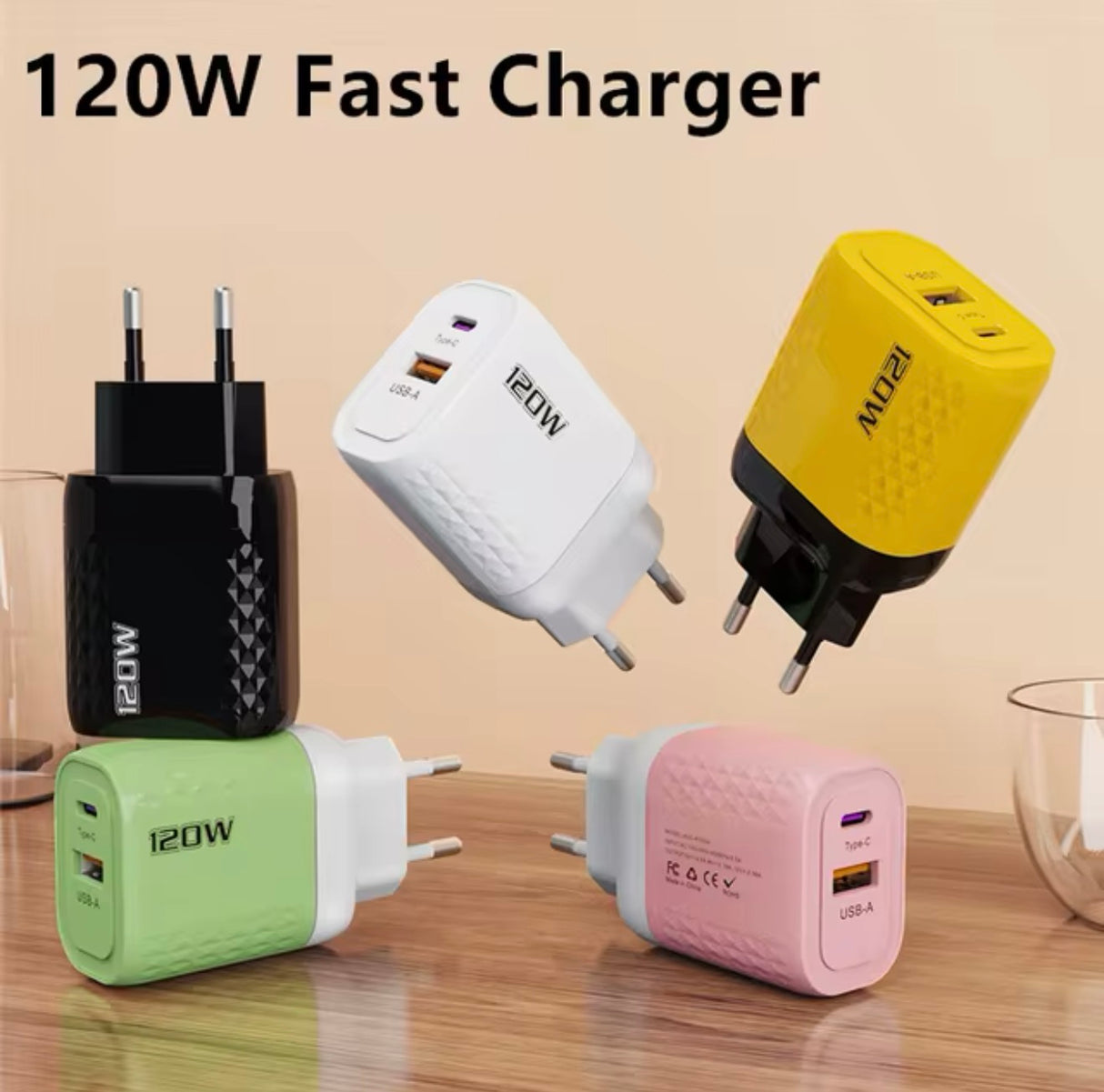 120W 2in1 Charger