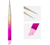 Crystal Nail Tweezers