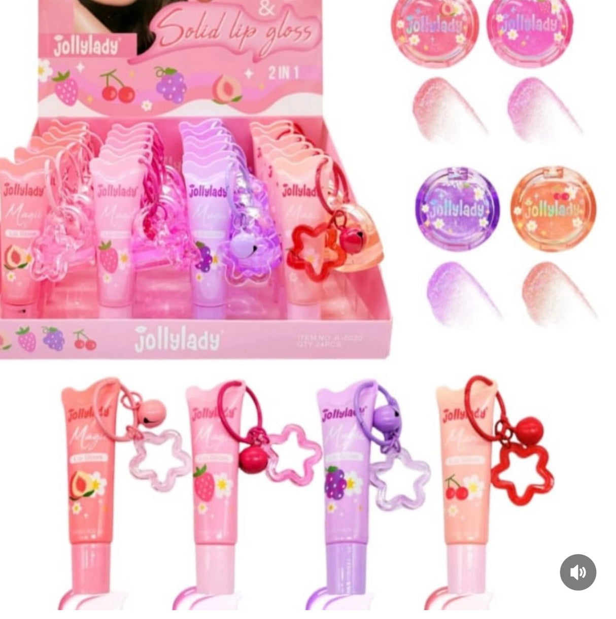 Delicious Donut 2-in-1 Lip Gloss Set
