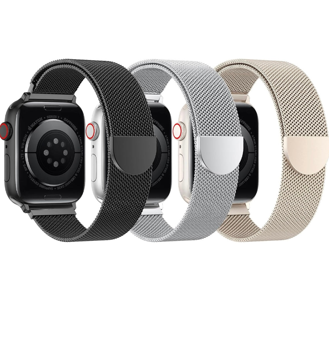 Mesh Metal Apple Watch Bands