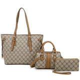 Teddy Monogram 3-in-1 Shopper Set