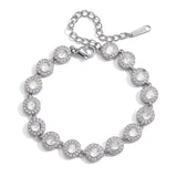 Geometric Tennis Bracelets