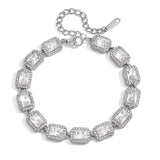Geometric Tennis Bracelets