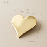 Glossy Gold Brooches