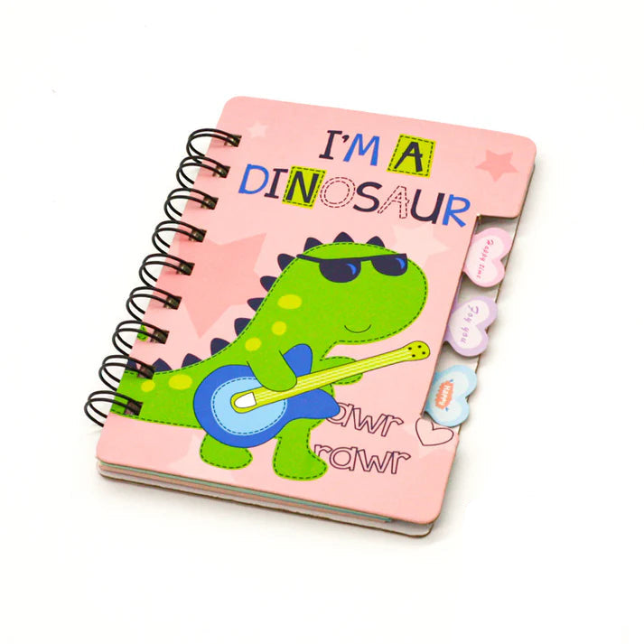 Mini Dinosaur Notebook