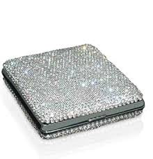 Rhinestone Mirror Keychain