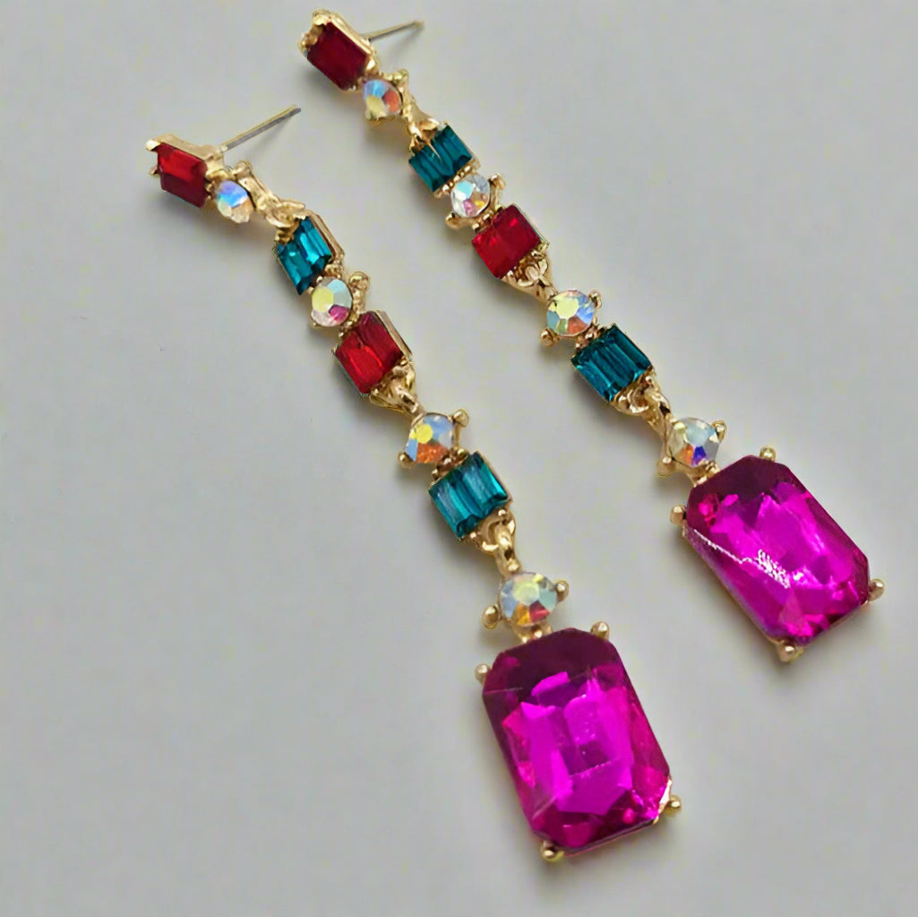 Nicolette Evening Drop Earrings