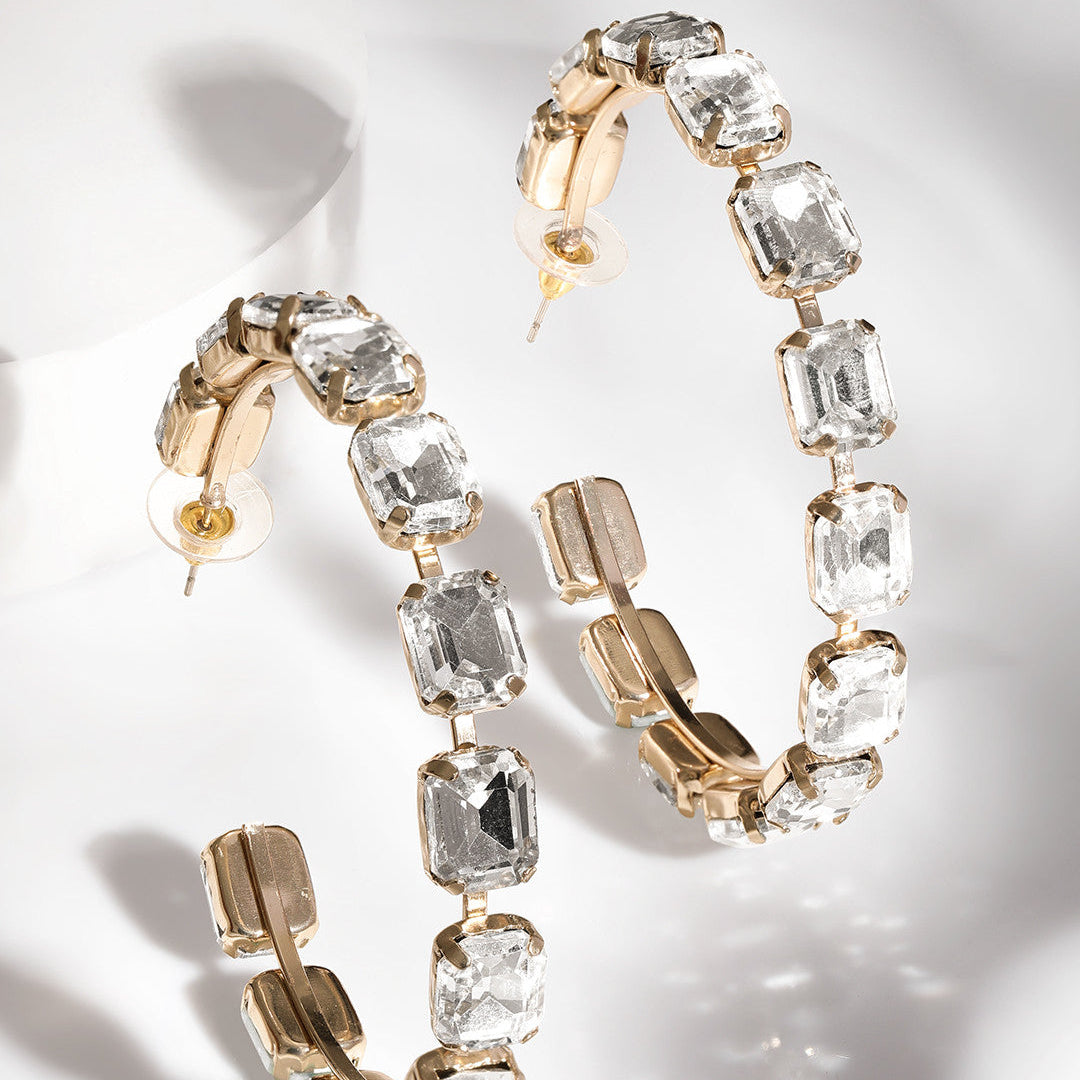Tokyo Studded Hoops