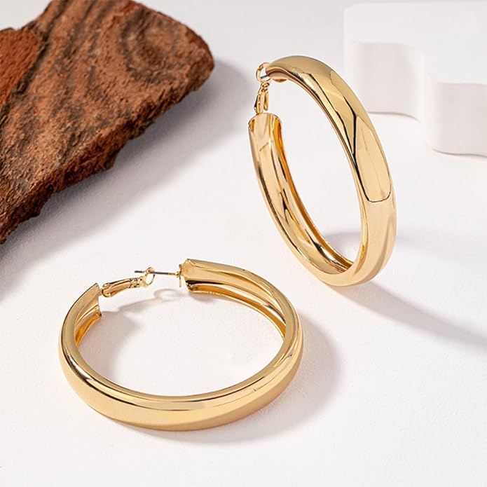 Rella Thick Hoops