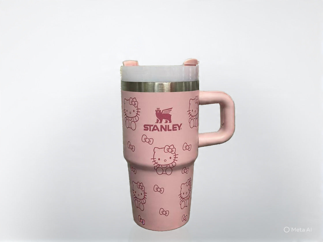 Hello Kitty Handle 20oz Stanley
