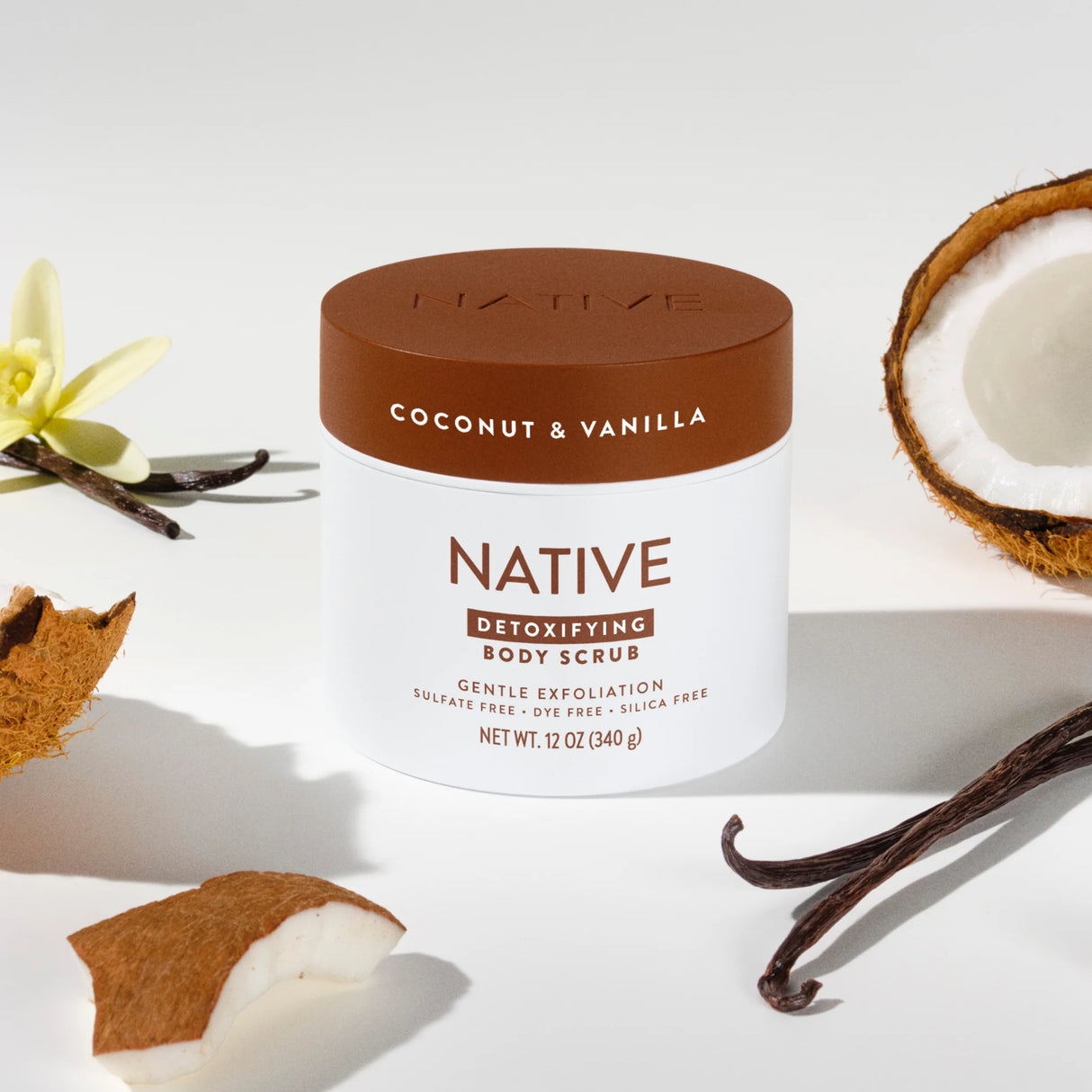 Native Detoxifying Body Scrub Coconut & Vanilla