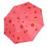 Fruit Print Folding Umbrella
