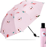Fruit Print Folding Umbrella