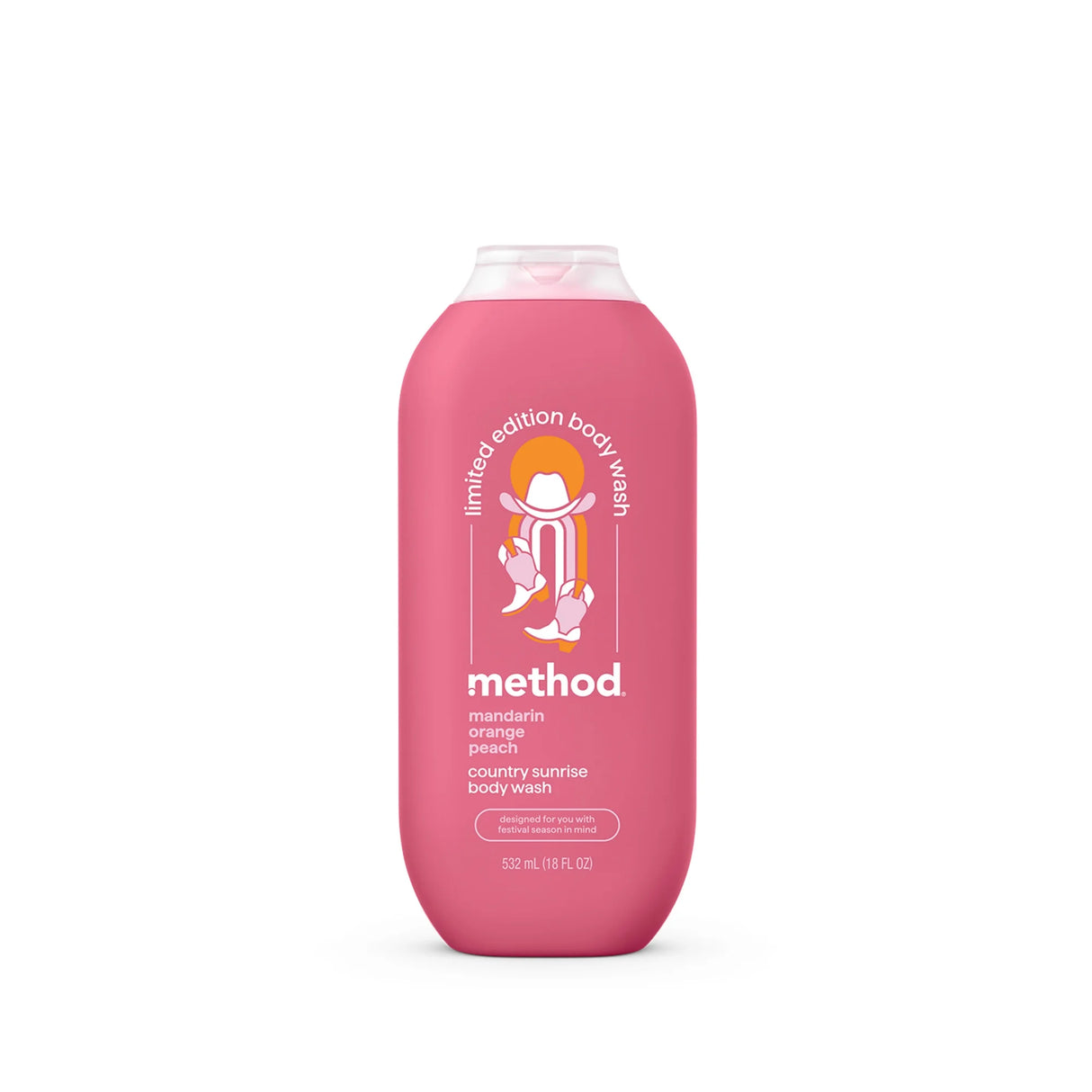 Method Mandarina Orange Peach Body Was