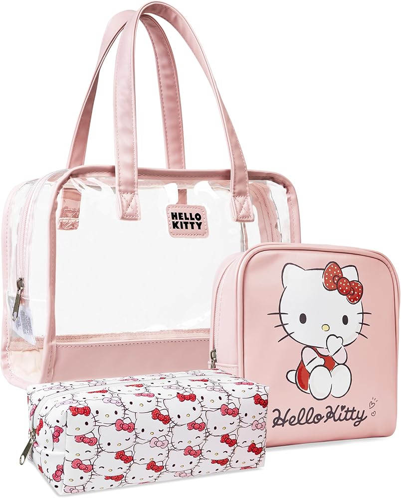 Hello Kitty Toiletry Bag Set